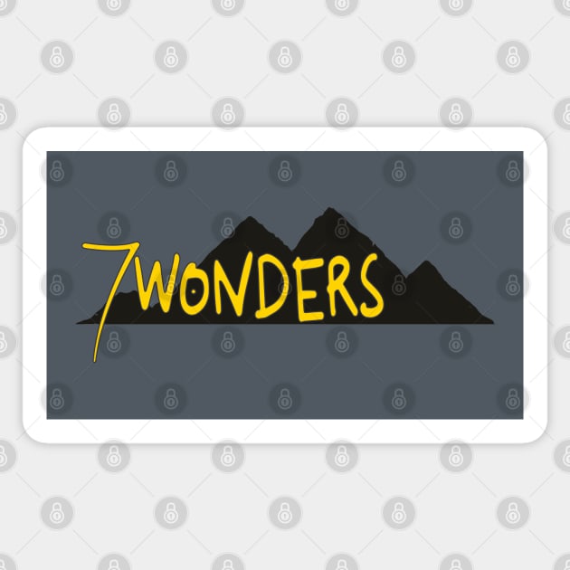 7 wonders Sticker by ARTEMIDA